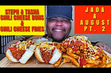 CHILI CHEESE BUNS & CHILI CHEESE FRIES | STEPH & TASHA INSPIRED | VEGAN CHILI