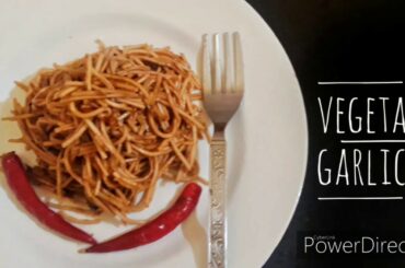 Vegetable Chili Garlic Noodles!!