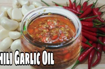 HOW TO MAKE CHILI GARLIC OIL I EASY HOMEMADE CHILI GARLIC OIL I Marj Kusina