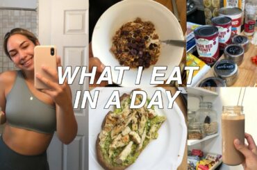 WHAT I EAT IN A DAY (easy & healthy recipes)