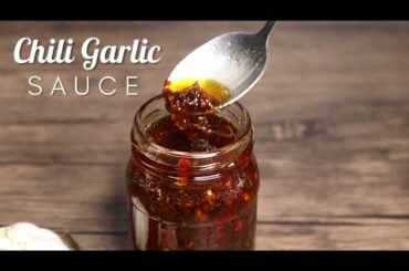 How To Make Proper CHILI GARLIC SAUCE | Homemade Chili Garlic Paste