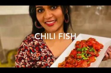 Chili Fish | Indo Chinese Fish | Fish recipe | Chilli Fish