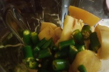 Eid special (Ginger garlic green chili paste) quite recipe
