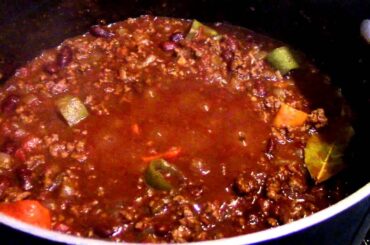 My Homemade Chili Recipe