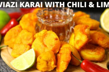 Viazi Karai Recipe - Chili and Lime Swahili Viazi (Potato) Karai