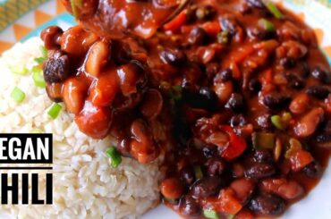 How to make Vegan Chili recipe || Easy Vegan Chili at home