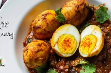 Dhaba Style Egg Curry recipe | Simple & easy Egg gravy | Egg Masala recipe - Chili in a pod