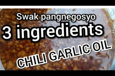 SIMPLE and EASY CHILI GARLIC OIL