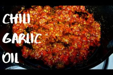 Simple Recipes - Chili Garlic Oil (low carb, keto)