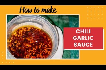 How to make Chili Garlic Sauce I SIMPLE LIFE IN THE PROVINCE