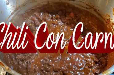 Chipotle Chili Con Carne - Recipe