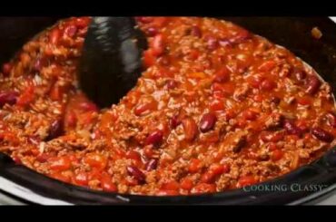 Slow Cooker Chili