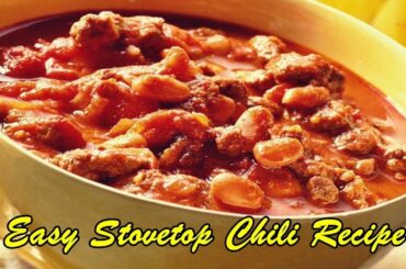 Easy Stovetop Chili Recipe