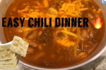 Easy Chili Recipe|Pressure Cooker Quick Meal