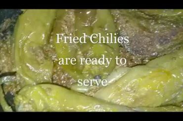 Fried Green Chili By Hamd's Kitchen I Tali Hoi Hari Mirchain I Spicy Fried Green Chili I Hari Mirch