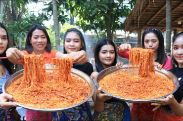 Wow how to cook noodle chili with vegetable recipe in my family