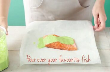 Easy Asian Green Chili & Coconut Salmon