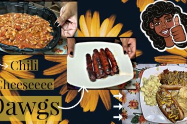 Quick n Easy Spicy Turkey Chili & Chili Cheese Dogs Recipe |Mind of Mia| #foody #eatwithus #easymeal