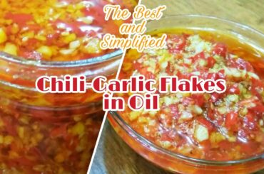 Chili-Garlic Flakes in Oil|How to Make Chili Garlic Sauce|Chili Garlic Oil|Chili Garlic Sauce Recipe