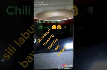 how to make chili garlic oil