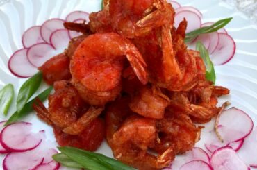 Asian Red Chili Fried Shrimp (Crispy Batter Recipe)