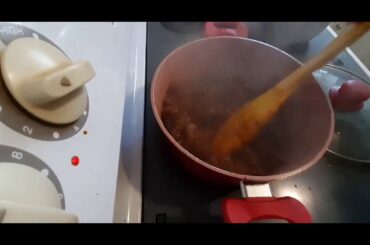 Lucky's tiny's world |  beef chili recipe | today's recipes | vlog #26