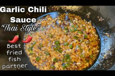 Chili Garlic Sauce / Easy Recipe / Homemade Chili Garlic Sauce “Thai Style” Masarap Sa Pritong Isda