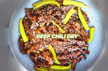 Beef chili dry (Eid ul Adha special) No marination required!