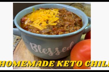 Slow Cooker Keto Chili