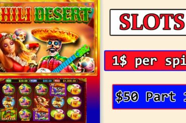 1$ Bet - Chili Desert Part 1 - 50 Spins for Conquest!