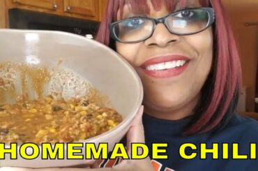 ERIKA'S HOMEMADE CHILI RECIPE