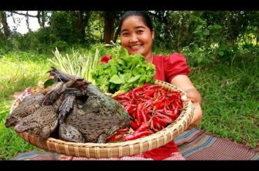 Cooking Frog Fried with Chili Recipe - Cooking life