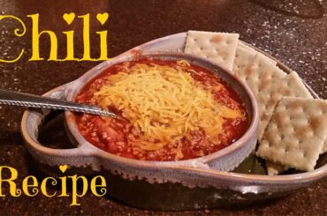 YUMMY CHILI RECIPE!