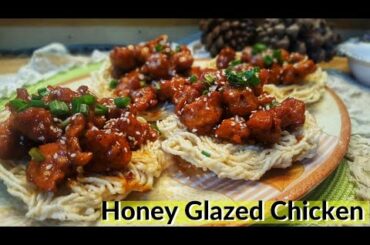 Honey Glazed Chicken | Crispy Honey Chili Chicken | Glazed Chicken Recipe | Korean Glazed Chicken