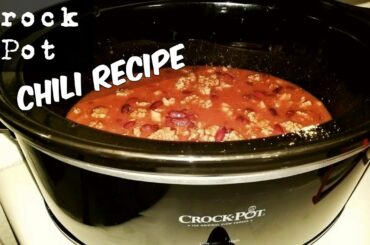 Crockpot Chili Recipe