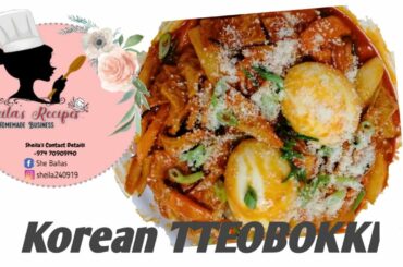 YUMMY CHILI Korean TTEOBOKKI | Sheila's Recipes