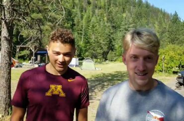 Day 117, recuperating after campground bear chili party