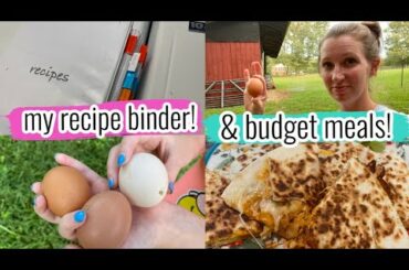 MY RECIPE BINDER || BUFFALO CHICKEN QUESADILLAS + CREAM CHEESE CHICKEN CHILI