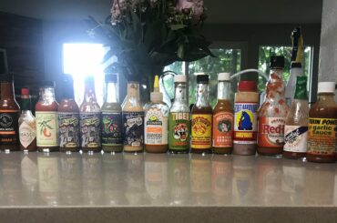 My growing hot sauce collection! Any suggestions on the next addition?