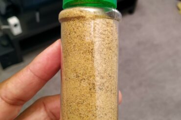Got bored and made a seasoning: Smoked Ghost Peppers, Jalapenos, Salt, Sugar and Toasted Garlic.