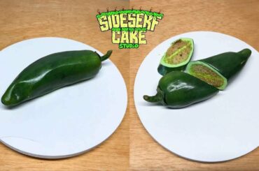 HOW TO MAKE A REALISTIC JALAPENO CAKE!
