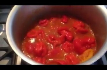 Dont even know if I am allowed to post this here. Its just a homemade recipe that my late father used to make that I tried to copy, not as good as his but so flavourful and most importantly HOT
