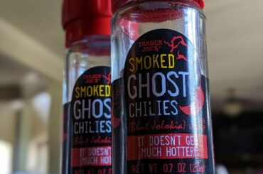 finally finished my first bottle of Trader Joe's smoked ghost chilies... thought that first one would last me forever!