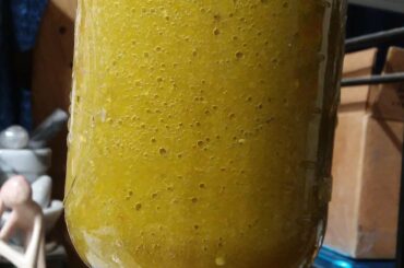 Homegrown & Homemade: Fermenting habanero hot sauce. Those bubbles tho