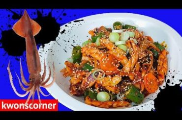 I Made Korean Spicy Stir-Fried Squid and It Was Amazing!