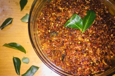spicy maldive fish fry side dish for naan rotis rice (recipe in comment )