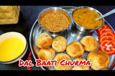 Rajasthani Dal Baati Churma