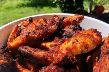 Smoked Hot Chicken Wings