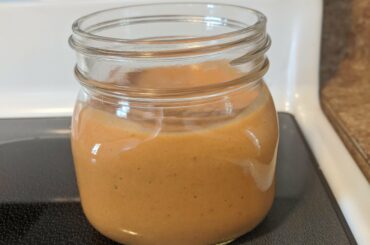 I made a garlicky Carolina reaper sauce