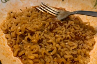 2x spicy chicken ramen. This stuff is no joke but god damn it's delicious